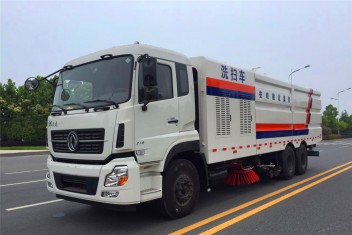 （22方）東風(fēng)天龍后雙橋洗掃車(chē)